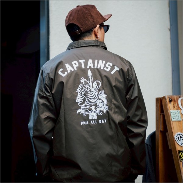 画像12: 【送料無料】CAPTAIN STREET SxT コーチJKT BROWN キャプテンストリート (12)