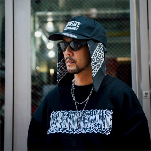 画像5: CAPTAIN STREET LOW LIFE キャップ BLACK キャプテンストリート (5)