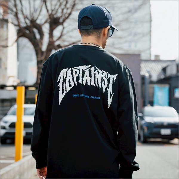 画像7: CAPTAIN STREET ags L/S Tシャツ BLACK キャプテンストリート (7)
