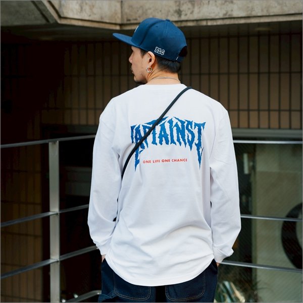 画像7: CAPTAIN STREET ags L/S Tシャツ WHITE キャプテンストリート (7)
