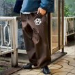 画像8: 【送料無料】CAPTAIN STREET eighty ナイロンパンツ BROWN キャプテンストリート (8)