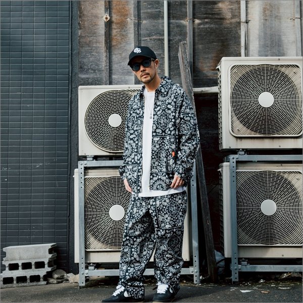 画像10: 【送料無料】COOKMAN クックマン Delivery JKT PAISLEY BLACK (10)