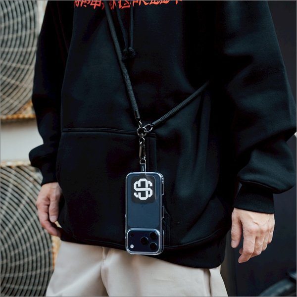 画像7: CAPTAIN STREET eighty スマホショルダーストラップ BLACK キャプテンストリート (7)