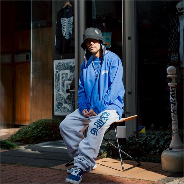 画像8: CAPTAIN STREET ags L/S Tシャツ BLUE キャプテンストリート (8)