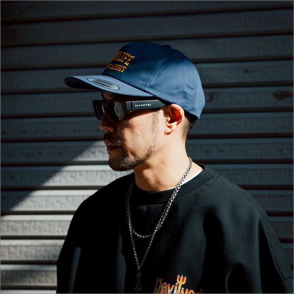 画像6: CAPTAIN STREET LOW LIFE キャップ NAVY キャプテンストリート (6)