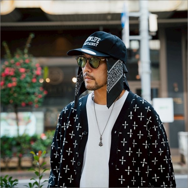 画像8: CAPTAIN STREET LOW LIFE キャップ BLACK キャプテンストリート (8)