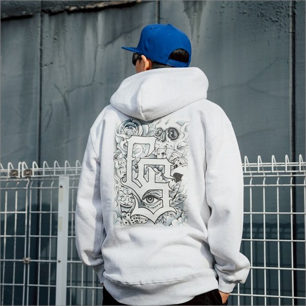 画像12: 【送料無料】CAPTAIN STREET BaG P/Oパーカー ASH キャプテンストリート (12)