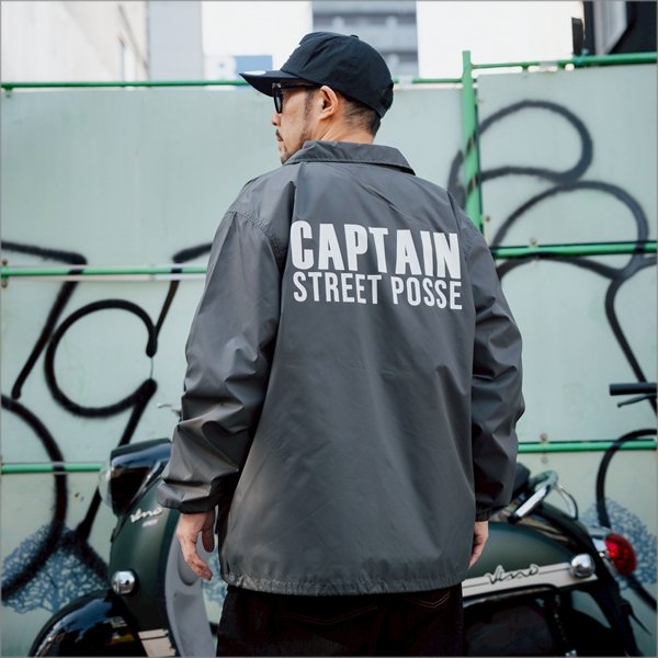画像8: 【送料無料】CAPTAIN STREET Dirt コーチJKT GRAY キャプテンストリート (8)