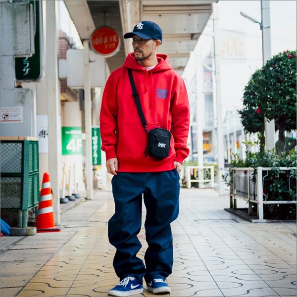 画像7: CAPTAIN STREET CAPST Logo Pouch BLACK キャプテンストリート (7)