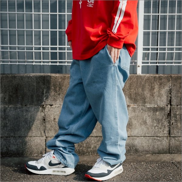 画像11: 【送料無料】COOKMAN クックマン Chef パンツ DENIM L.BLUE (11)