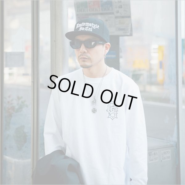 画像6: KustomStyle カスタムスタイル OLD ENGLISH スナップバックCAP BLACK (6)