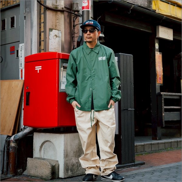 画像7: 【送料無料】CAPTAIN STREET Dirt コーチJKT GREEN キャプテンストリート (7)