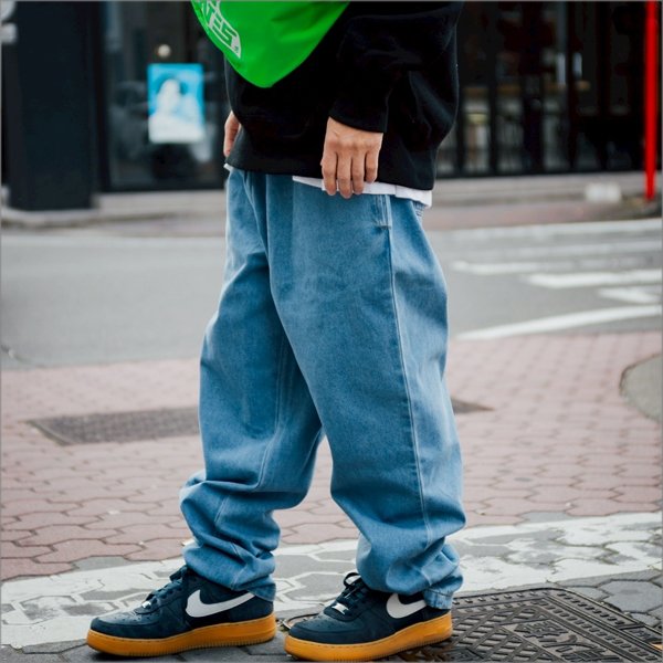 画像9: 【送料無料】COOKMAN クックマン Chef パンツ DENIM L.BLUE (9)