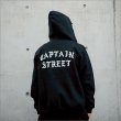 画像10: 【送料無料】CAPTAIN STREET FO ZIPパーカー BLACK キャプテンストリート (10)