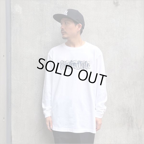 画像3: KustomStyle カスタムスタイル FUCKIN' BANDANA L/S Tシャツ WHITE (3)
