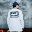 画像10: CAPTAIN STREET LOW LIFE L/S Tシャツ WHITE キャプテンストリート (10)