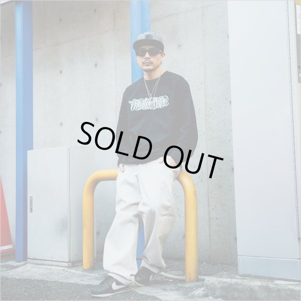 画像8: KustomStyle カスタムスタイル FUCKIN' BANDANA L/S Tシャツ BLACK	 (8)