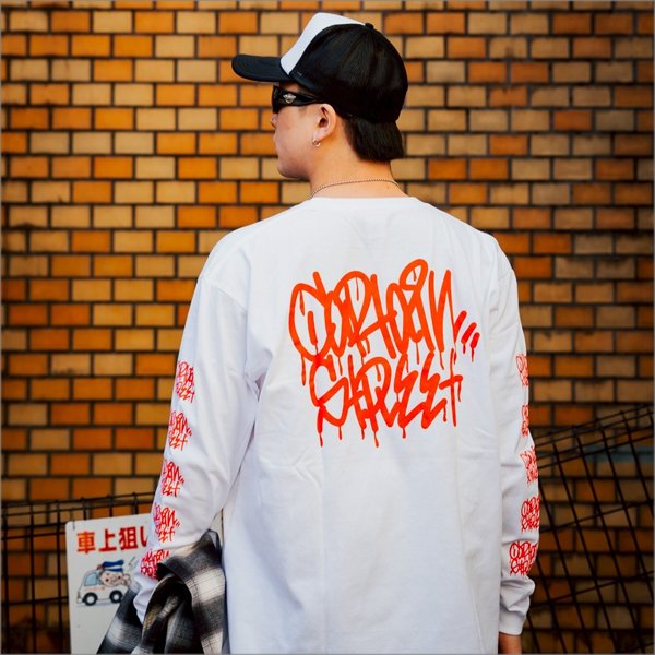 画像15: CAPTAIN STREET Tag L/S Tシャツ WHITE キャプテンストリート (15)