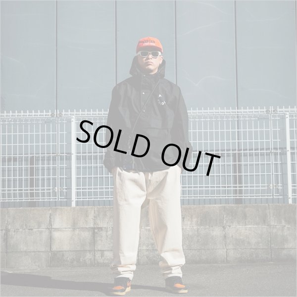 画像10: 【送料無料】CAPTAIN STREET Circle Logo Anorak JKT BLACK キャプテンストリート (10)
