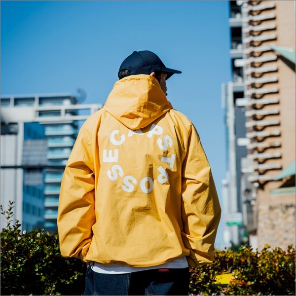 画像11: 【送料無料】CAPTAIN STREET Circle Logo Anorak JKT Yellow キャプテンストリート (11)