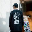 画像8: CAPTAIN STREET MAD L/S Tシャツ BLACK キャプテンストリート (8)