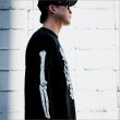 画像8: CAPTAIN STREET Bone L/S Tシャツ BLACK キャプテンストリート (8)