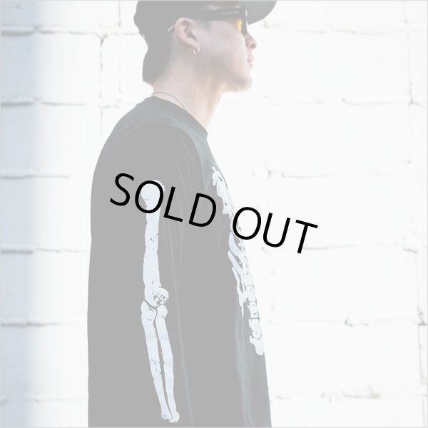 画像8: CAPTAIN STREET Bone L/S Tシャツ BLACK キャプテンストリート (8)