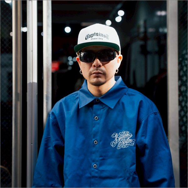 画像5: CAPTAIN STREET CRN Logo スナップバックキャップ BLACK/WHITE キャプテンストリート (5)