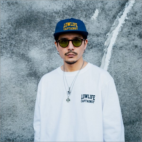 画像7: CAPTAIN STREET LOW LIFE キャップ NAVY キャプテンストリート (7)