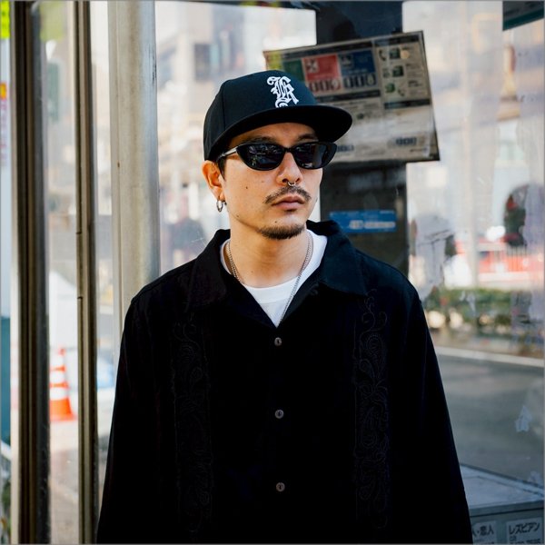 画像5: KustomStyle カスタムスタイル BAGGED スナップバックCAP BLACK (5)