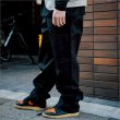 画像14: 【送料無料】COOKMAN クックマン Carpenter's パンツ BLACK (14)