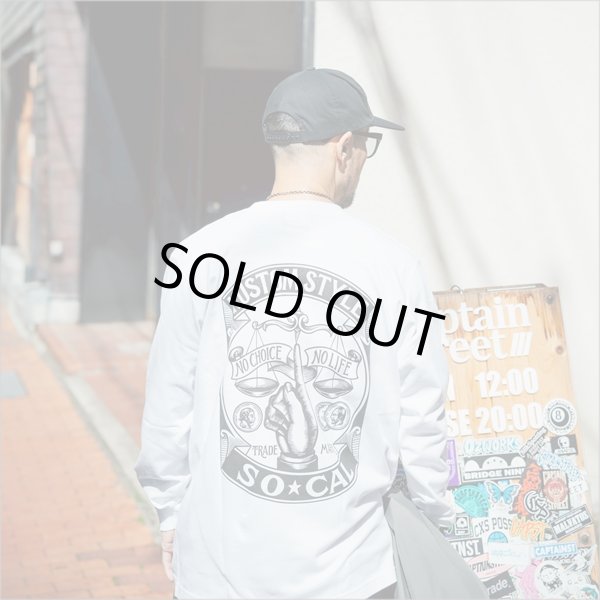 画像10: KustomStyle カスタムスタイル RINPYO L/S Tシャツ WHITE (10)