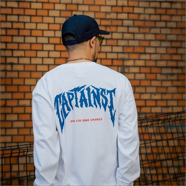 画像11: CAPTAIN STREET ags L/S Tシャツ WHITE キャプテンストリート (11)
