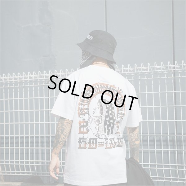 画像6: KustomStyle カスタムスタイル SIDEFACE Tシャツ WHITE (6)