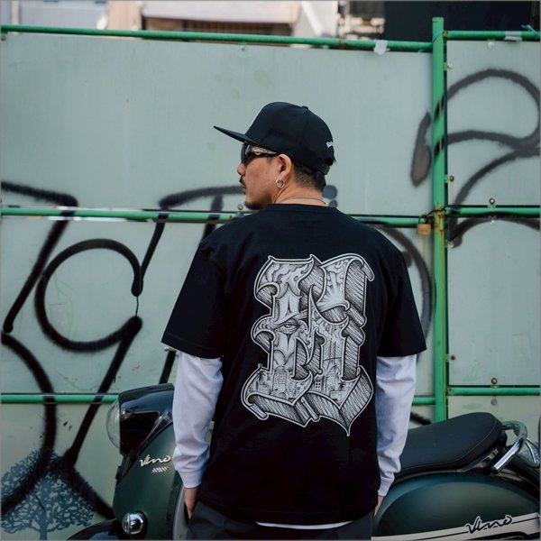 画像7: KustomStyle カスタムスタイル EYE Tシャツ BLACK (7)