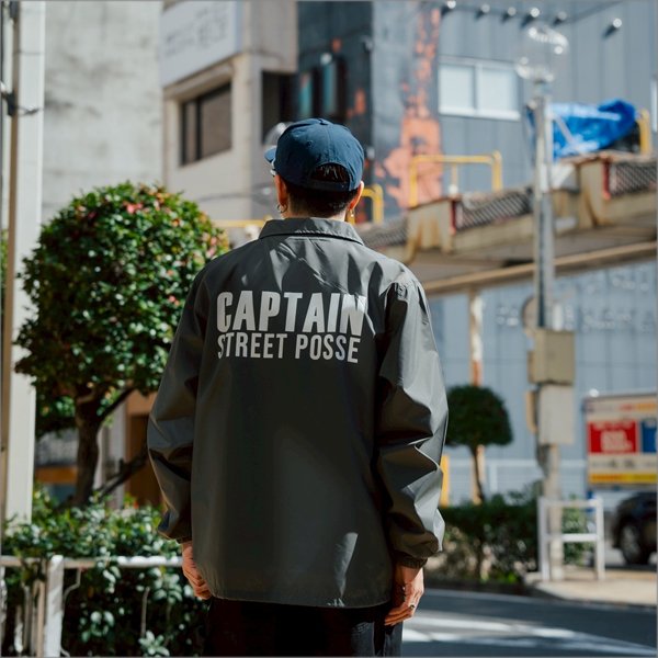 画像10: 【送料無料】CAPTAIN STREET Dirt コーチJKT GRAY キャプテンストリート (10)