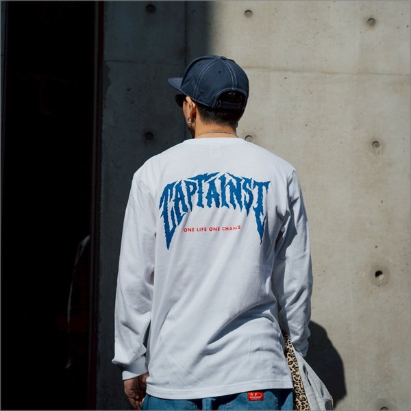 画像12: CAPTAIN STREET ags L/S Tシャツ WHITE キャプテンストリート (12)