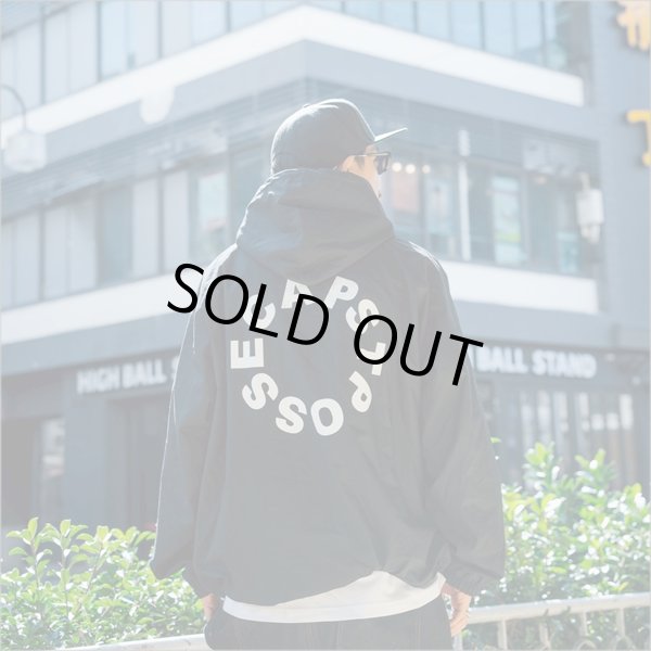 画像13: 【送料無料】CAPTAIN STREET Circle Logo Anorak JKT BLACK キャプテンストリート (13)