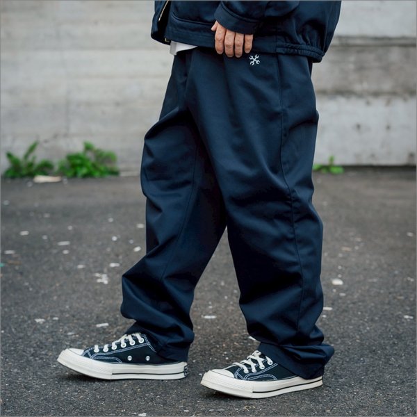 画像7: 【送料無料】BLUCO ブルコ レギュラー加工 イージーワークパンツ NAVY (7)