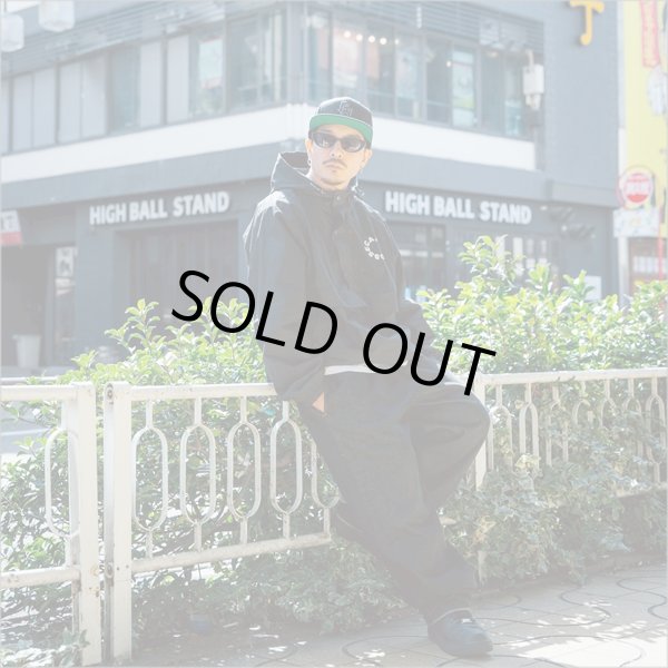 画像12: 【送料無料】CAPTAIN STREET Circle Logo Anorak JKT BLACK キャプテンストリート (12)