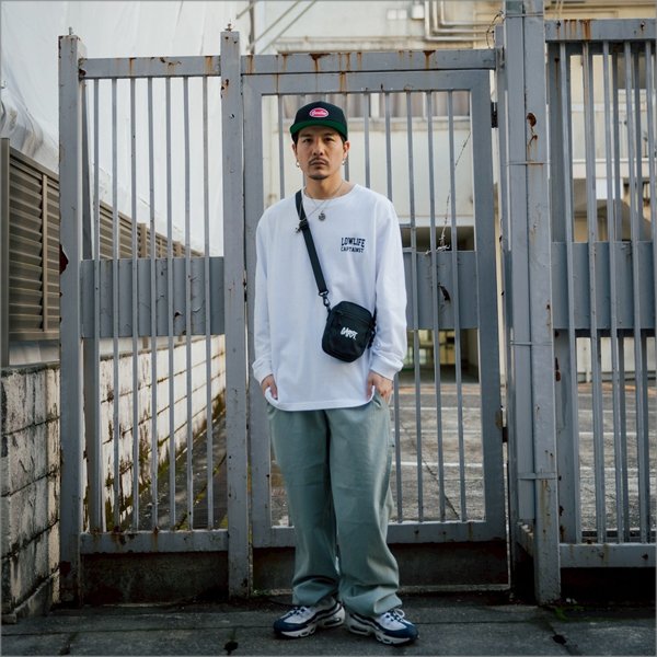 画像11: CAPTAIN STREET LOW LIFE L/S Tシャツ WHITE キャプテンストリート (11)