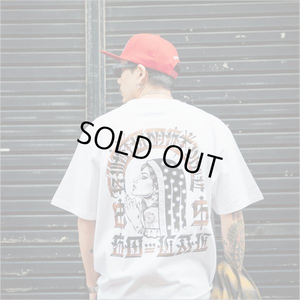 画像9: KustomStyle カスタムスタイル SIDEFACE Tシャツ WHITE (9)