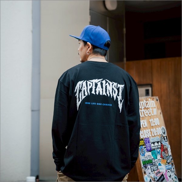 画像11: CAPTAIN STREET ags L/S Tシャツ BLACK キャプテンストリート (11)