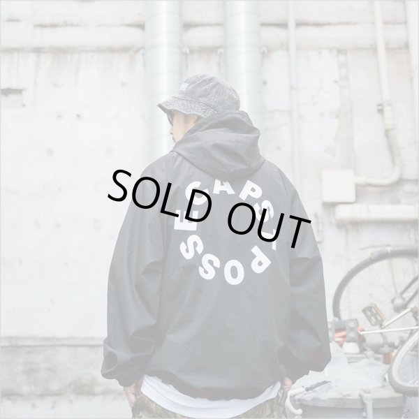 画像14: 【送料無料】CAPTAIN STREET Circle Logo Anorak JKT BLACK キャプテンストリート (14)