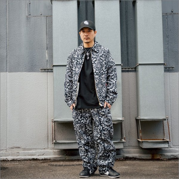 画像6: 【送料無料】COOKMAN クックマン Delivery JKT PAISLEY BLACK (6)