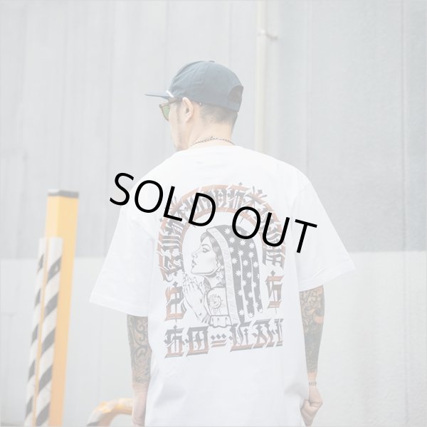 画像8: KustomStyle カスタムスタイル SIDEFACE Tシャツ WHITE (8)