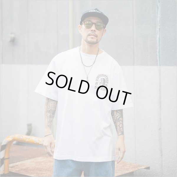 画像7: KustomStyle カスタムスタイル SIDEFACE Tシャツ WHITE (7)