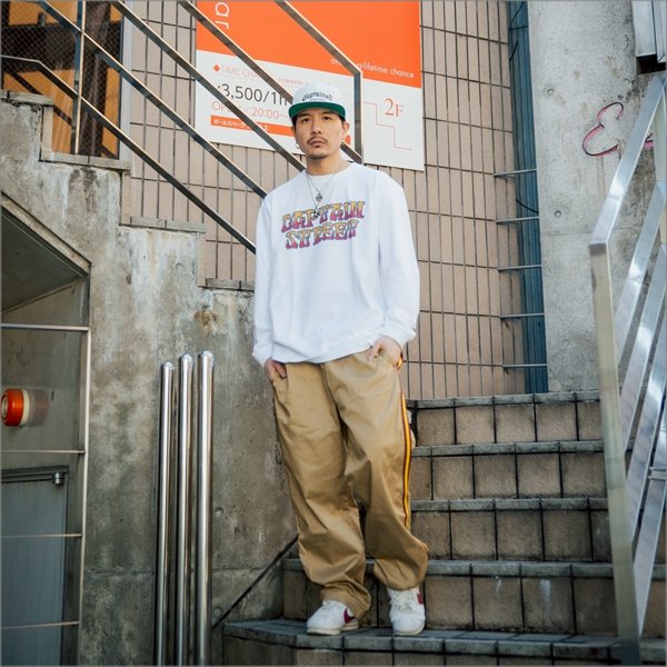 画像5: CAPTAIN STREET GD Logo L/S Tシャツ WHITE キャプテンストリート (5)