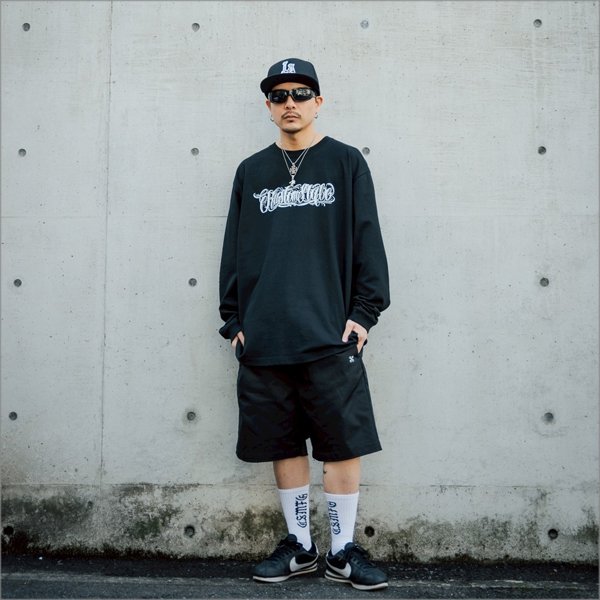 画像10: KustomStyle カスタムスタイル FUCKIN' BANDANA L/S Tシャツ BLACK	 (10)