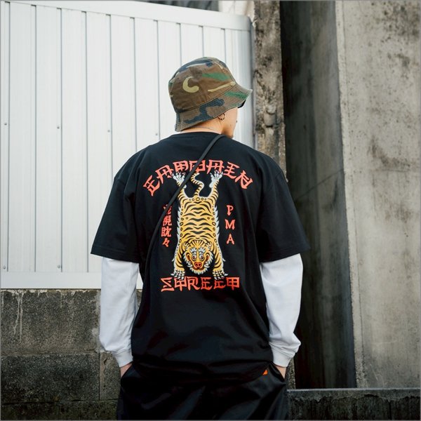 画像14: CAPTAIN STREET Tiger Tシャツ BLACK キャプテンストリート (14)